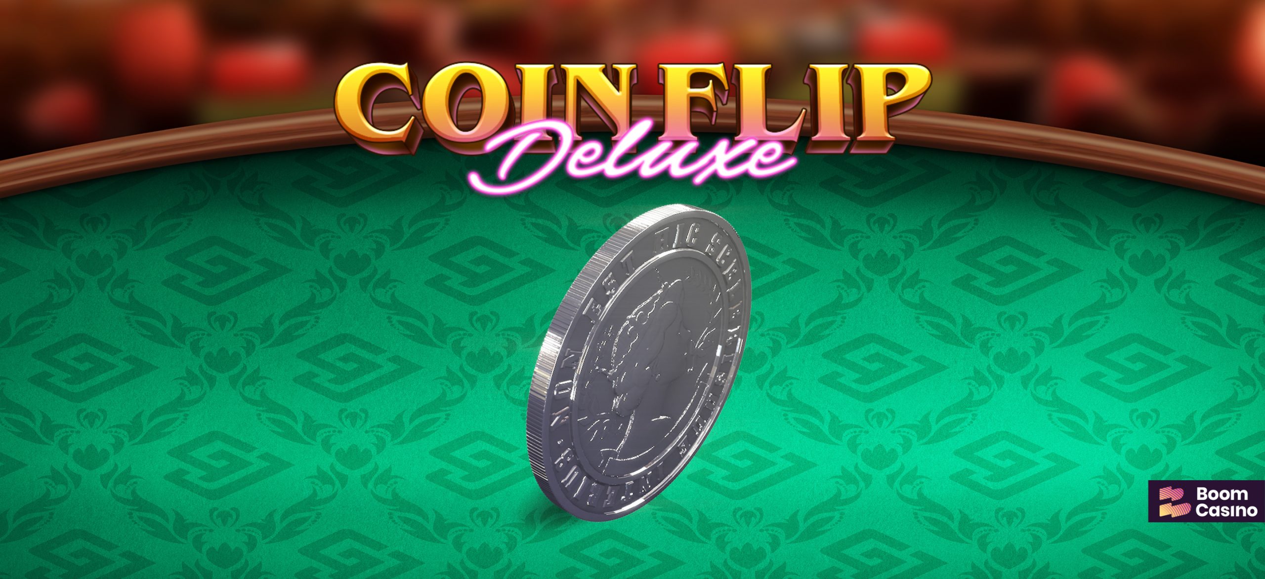 Coin Flip Deluxe, a new game by Green Jade - Boom Casino