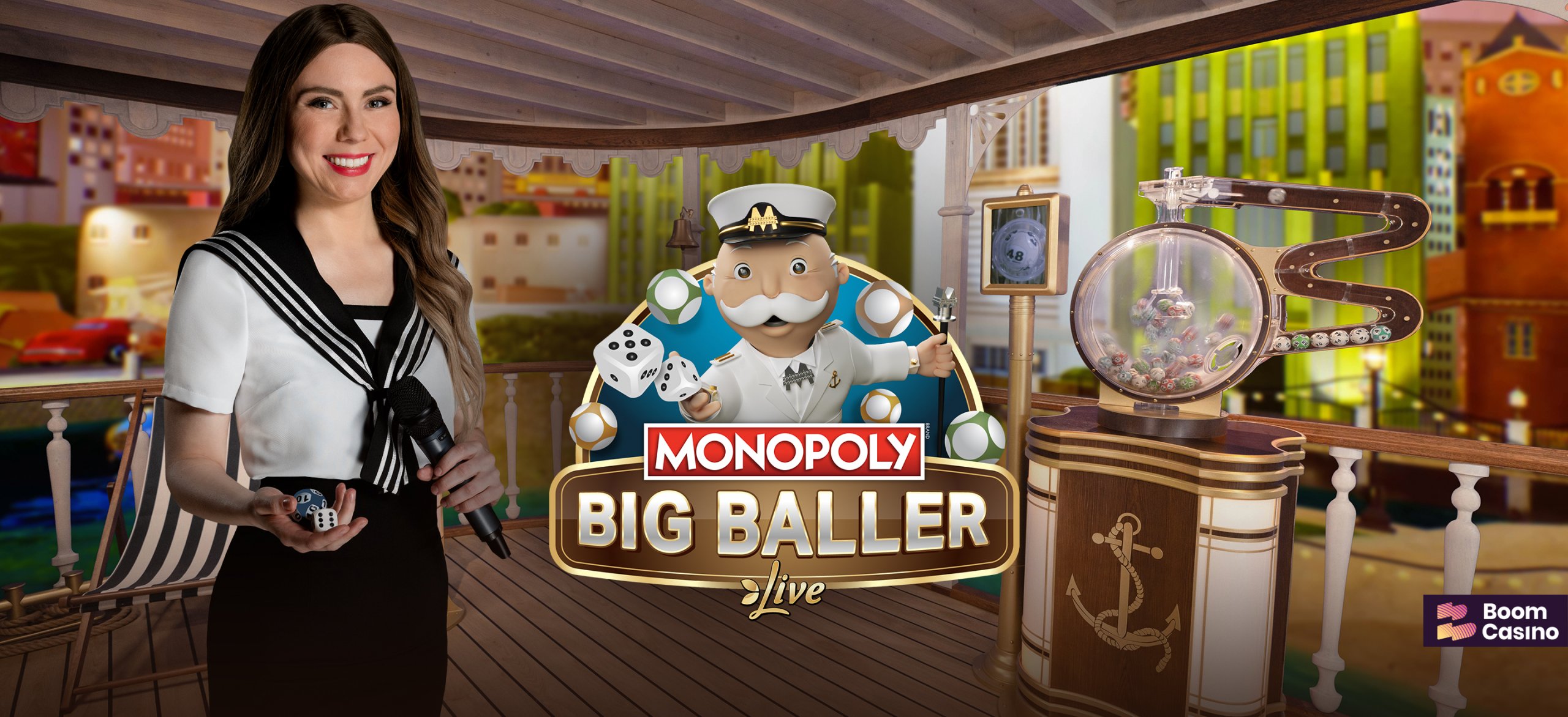 Play Exciting New Live Game Monopoly Big Baller Boom Casino